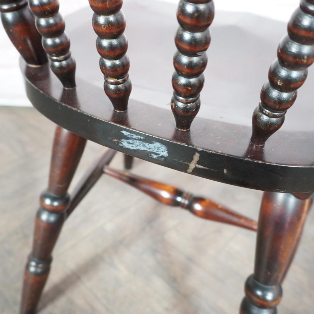 専用　北海道民芸家具 ダイニングチェア HM626 ウィンザー スピンドル b