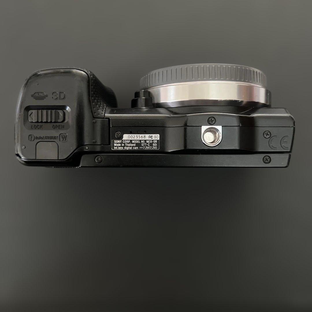 ハ*マ様 SONY ミラーレス一眼NEX-5R ブラック　ボディ、バッテリー、充