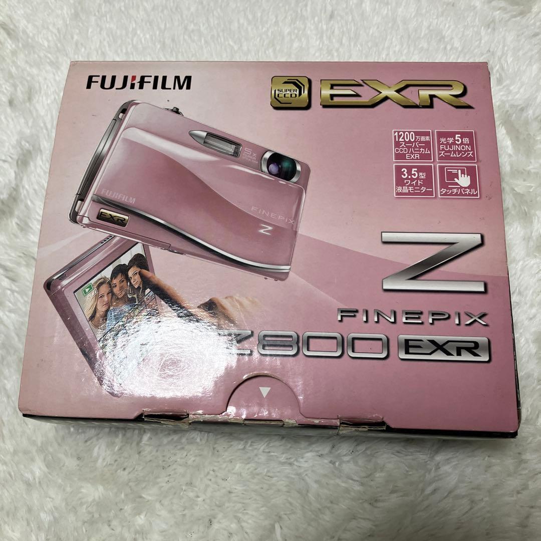 【動作品】FinePix Z800EXR ファインピクス ピンク【付属品あり】