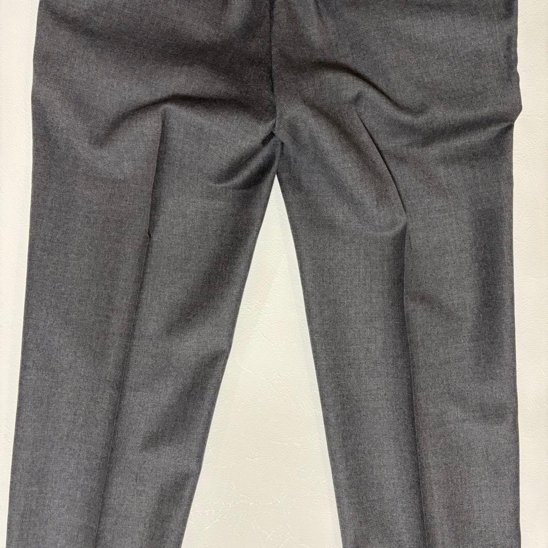 インコテックス スリムフィット ウール スラックス グレー46 SUPER100