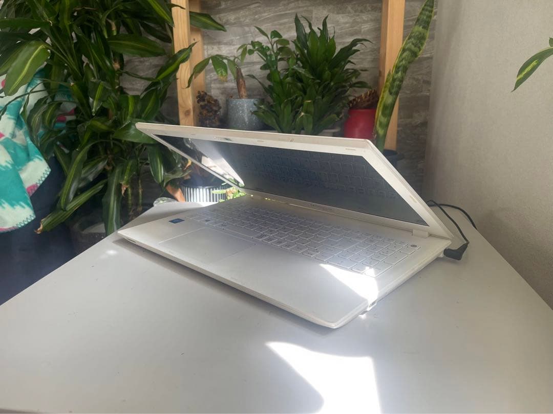 Gateway NE573-A14G/F ホワイトパソコンノ-ト