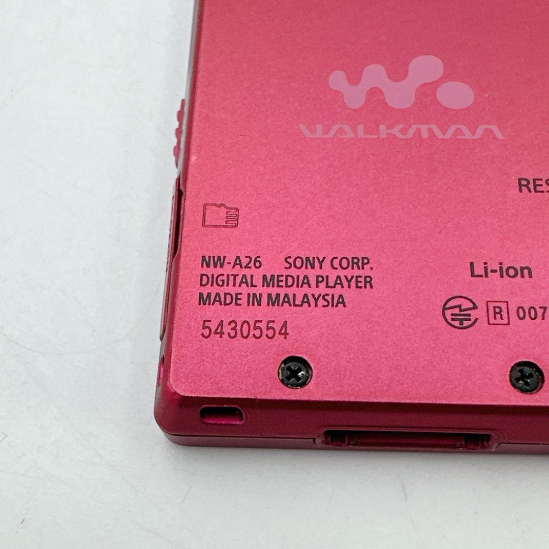 【美品】SONY WALKMAN NW-A35 32GB ピンク