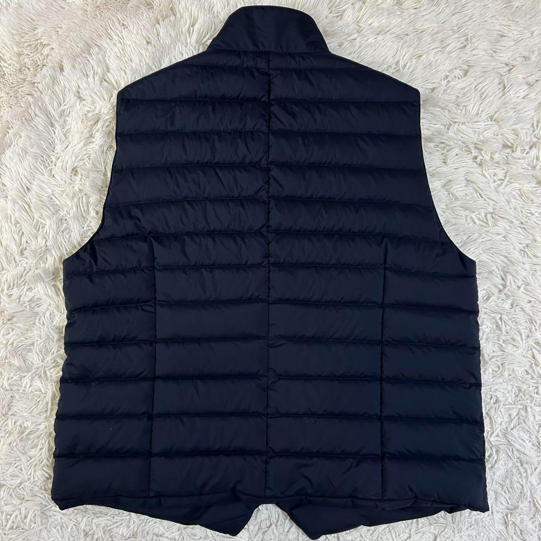 【極美品】MOORER ムーレー ダウンベスト ジレ 秋冬 58サイズ　ネイビー