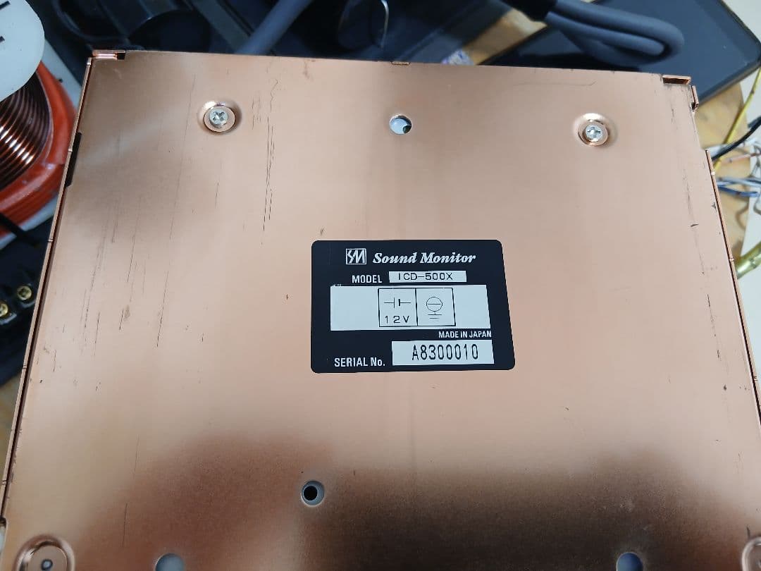 ICD -500X サウンドモニター　SoundMonitorジャンク