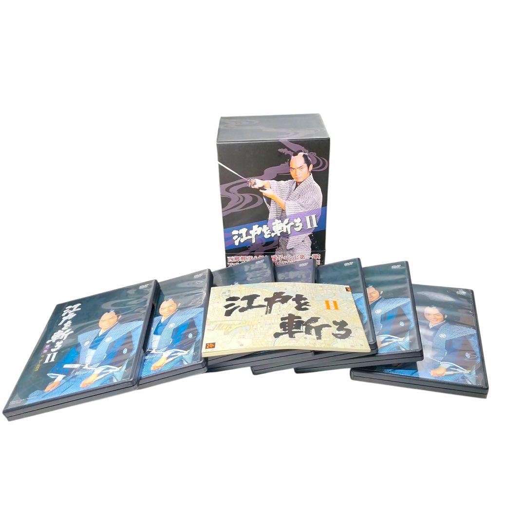美品 江戸を斬るⅡ DVD-BOX 7枚組 時代劇 遠山の金四郎 ドラマ