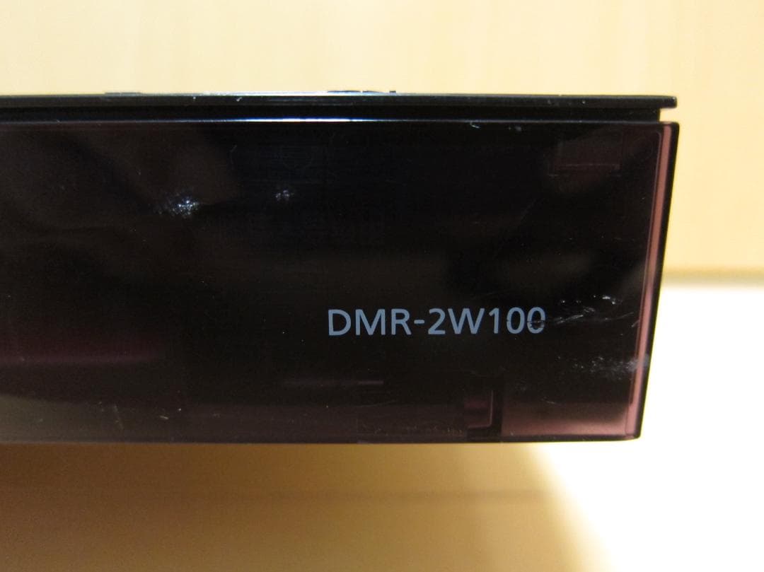 リモコン付属。新品HDDへ交換！ Panasonic DMR-2W100