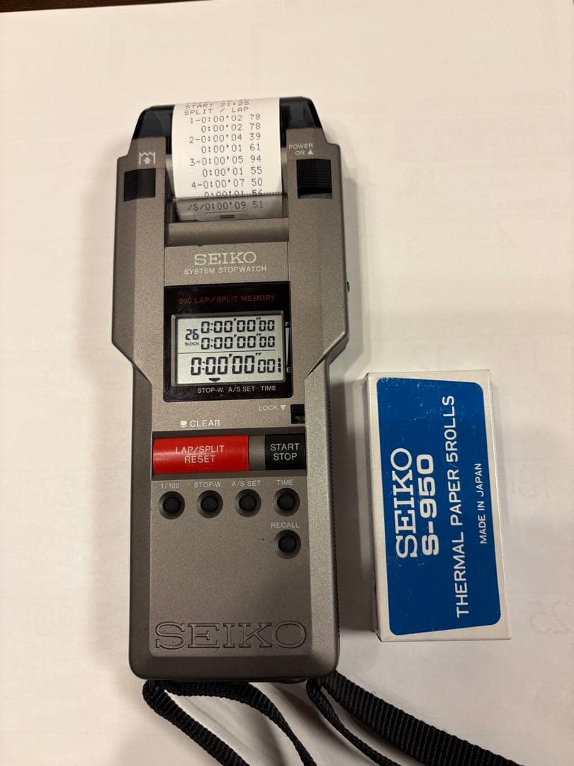 プリンター付ストップウォッチSEIKONo.S149