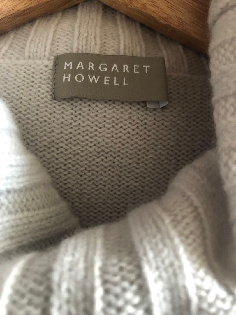 マーガレットハウエル　ロールネックベスト