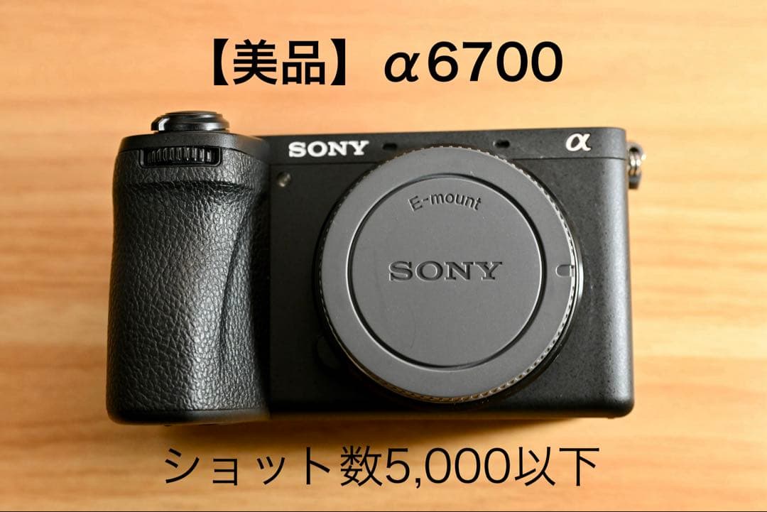 【美品】SONY ソニー α6700 ILCE-6700 ミラーレス一眼カメラ
