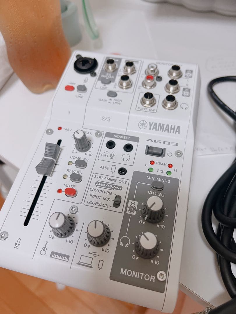 YAMAHA AG03 オーディオインターフェイス セット