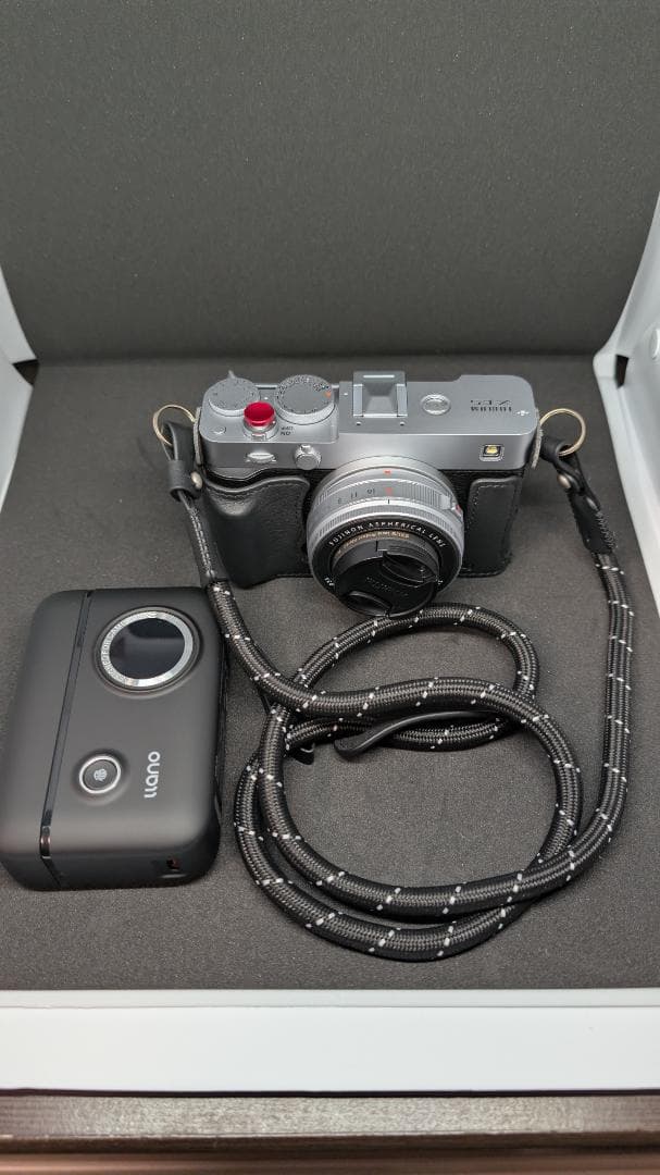 X-E5 XF23mm F2.8 R WRレンズキット シルバー アクセサリ付き