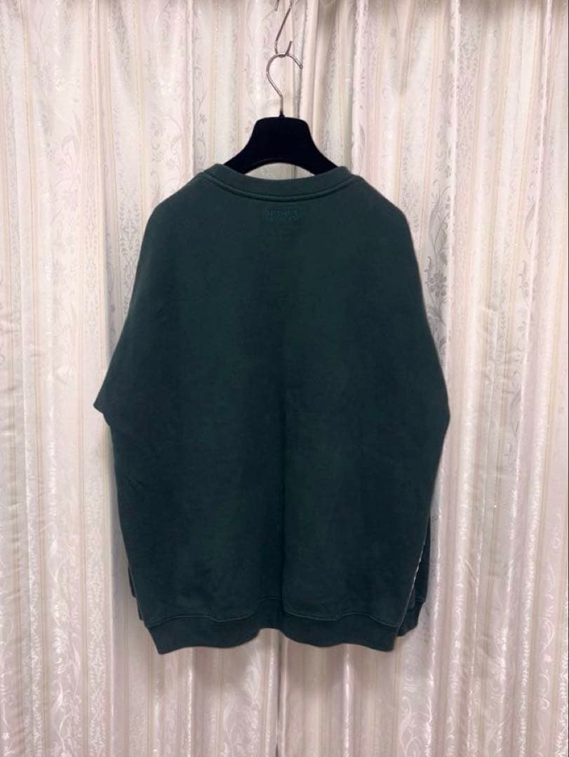 トップス VETEMENTS 20AW LOGO SWEAT SHIRT GREEN