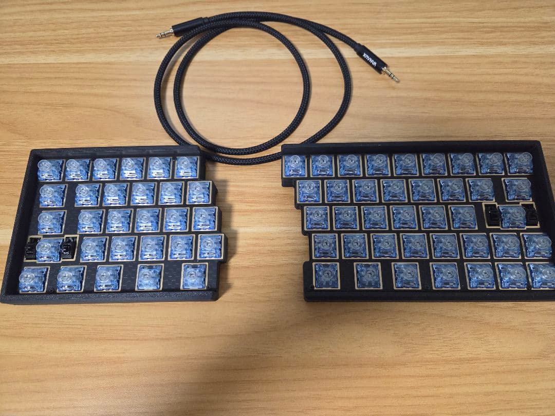 【分割キーボード】guide68 type-c接続