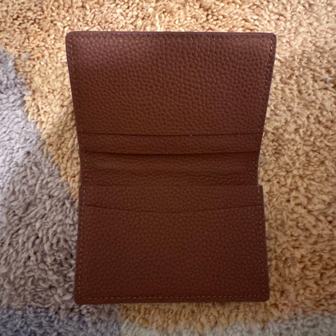 【新品、未使用】MAISON de SABRÉ 名刺入れ　ブラウン