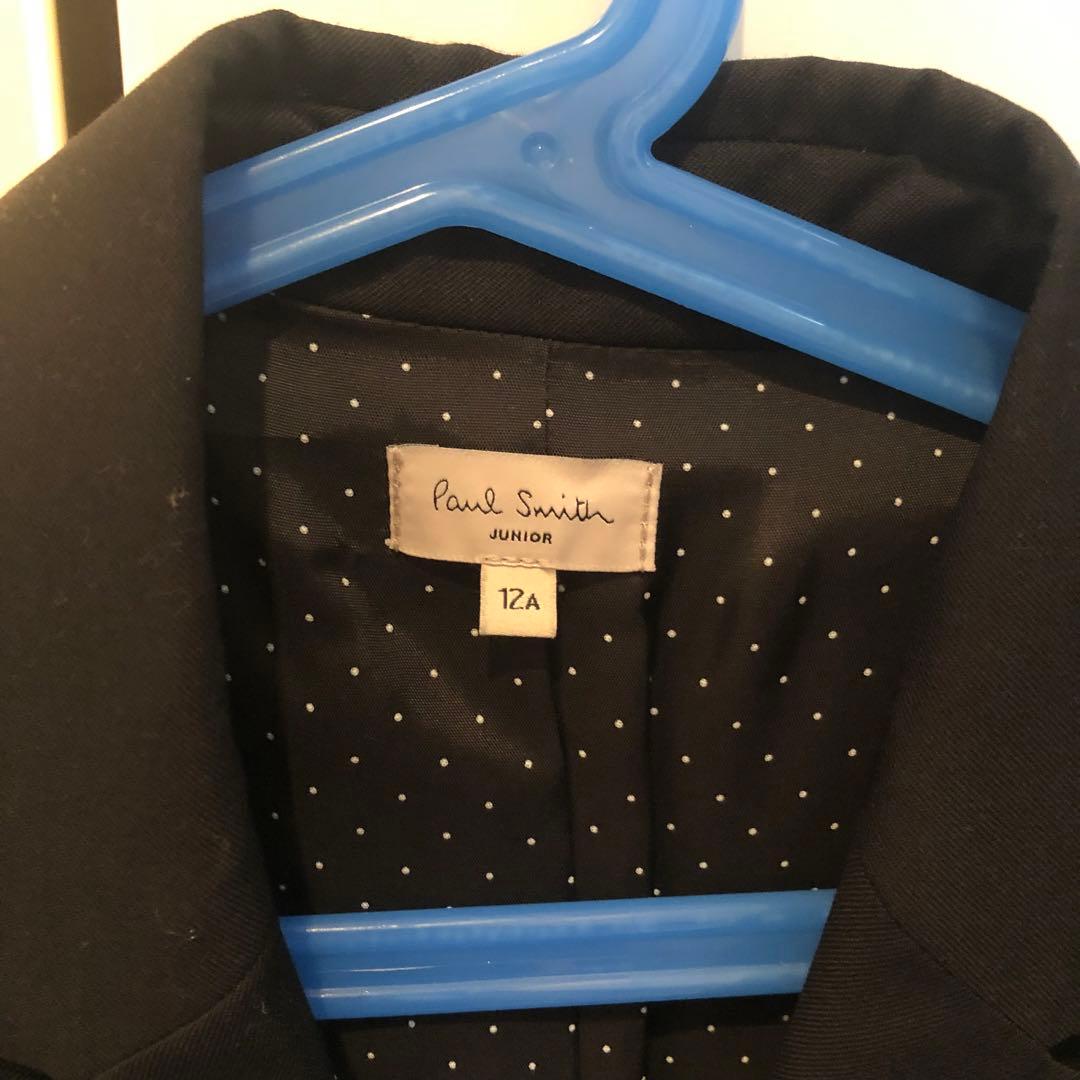 【美品】PaulSmithJunior ジャケット12A フォーマル ブラック