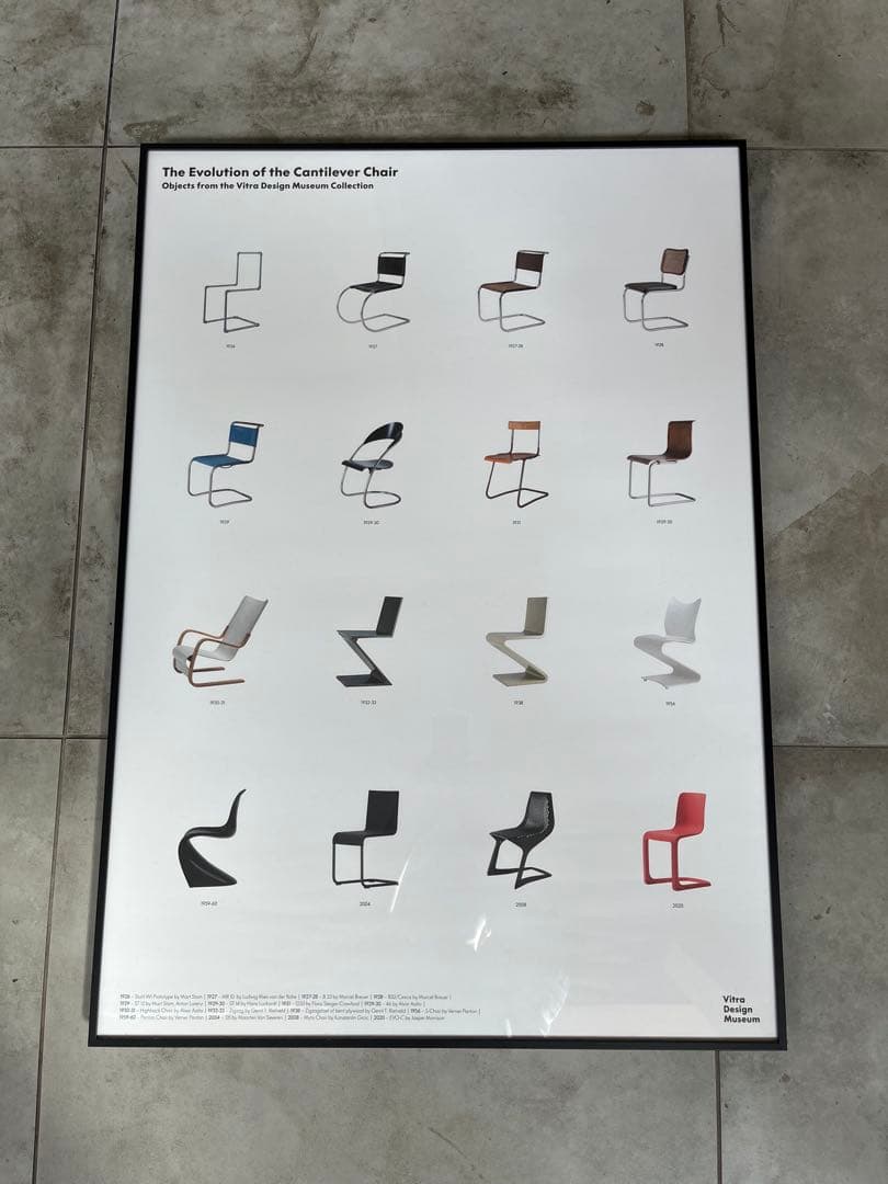 Vitra 非売品ポスター フレーム付き