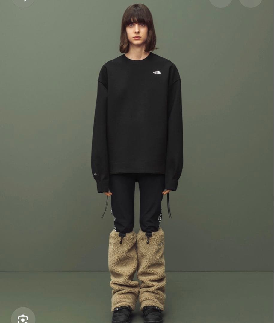 d*i様 THE NORTH FACE × HYKE ボア レッグウォーマー オ