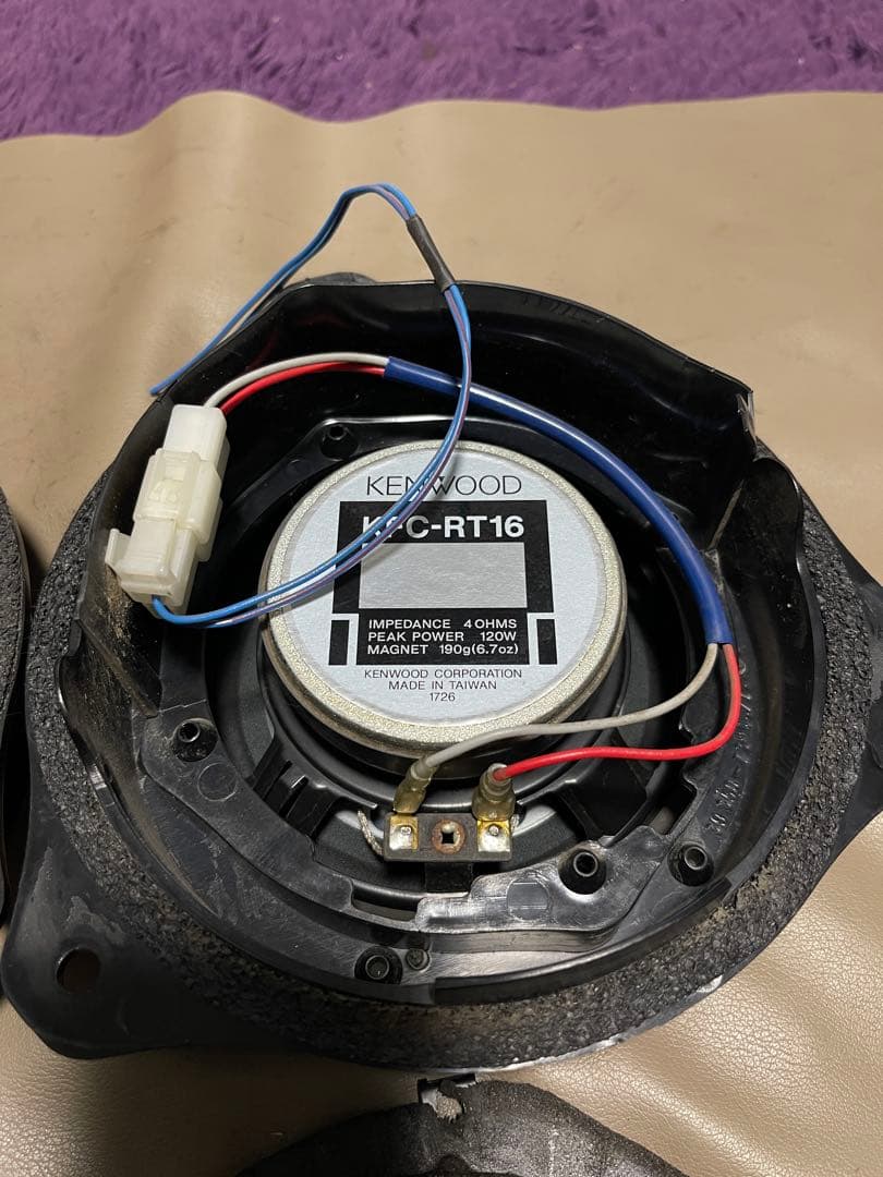 ✹✹✹ケンウッド KFC-VS16 とKFC-RT16セット。