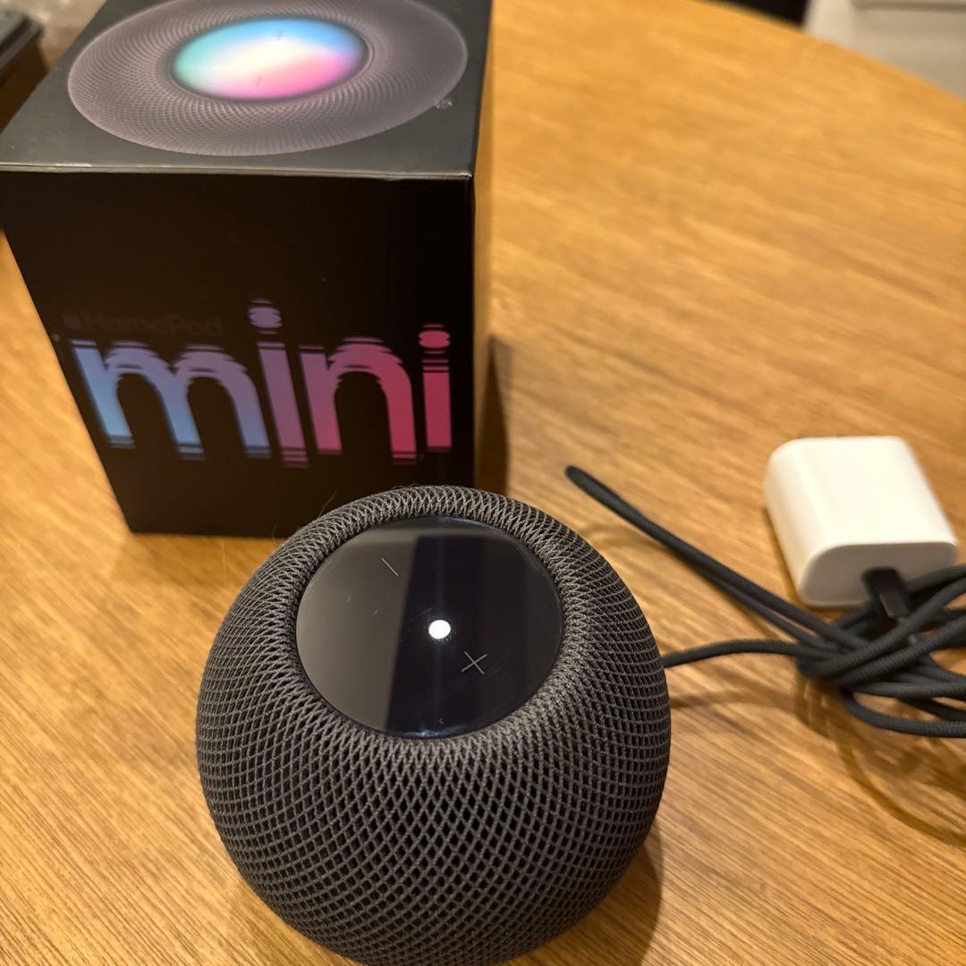 Apple Pod mini スマートスピーカー ミッドナイト