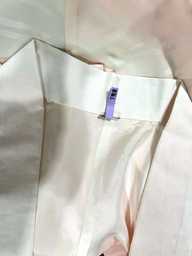 fukarin✨　長襦袢（シルク）半衿付け含む、