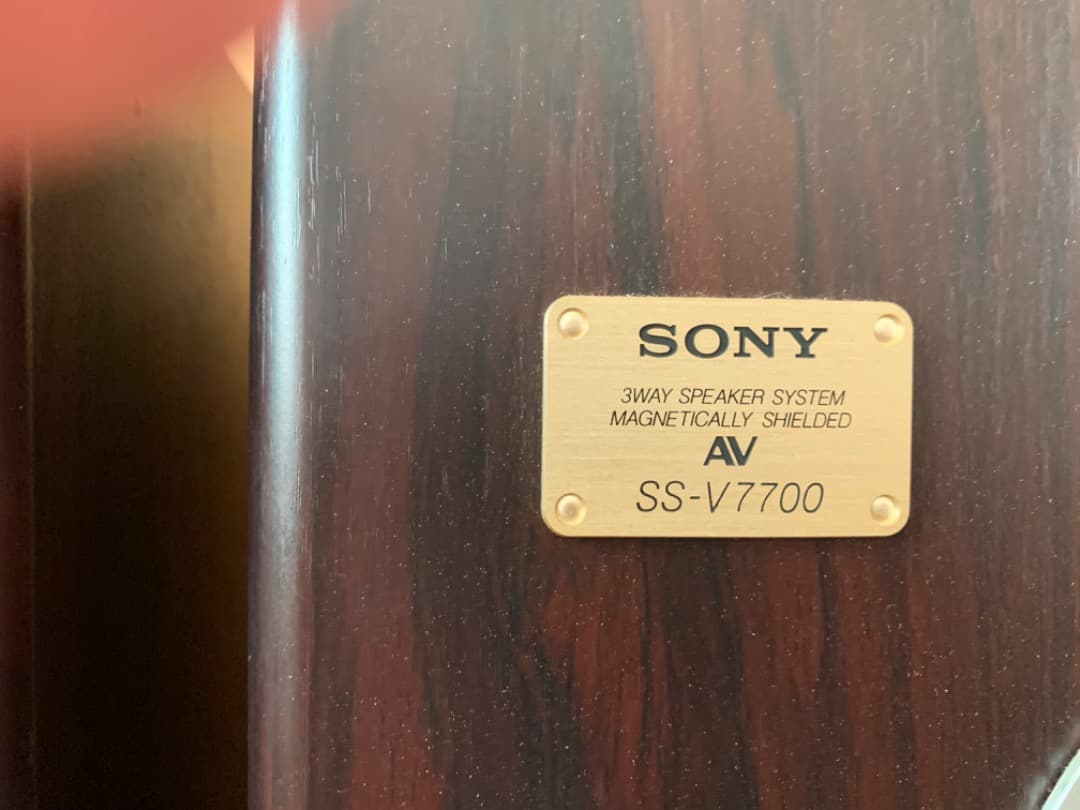 スピーカー SONY SS-V7700AV ソニー オーディオ機器