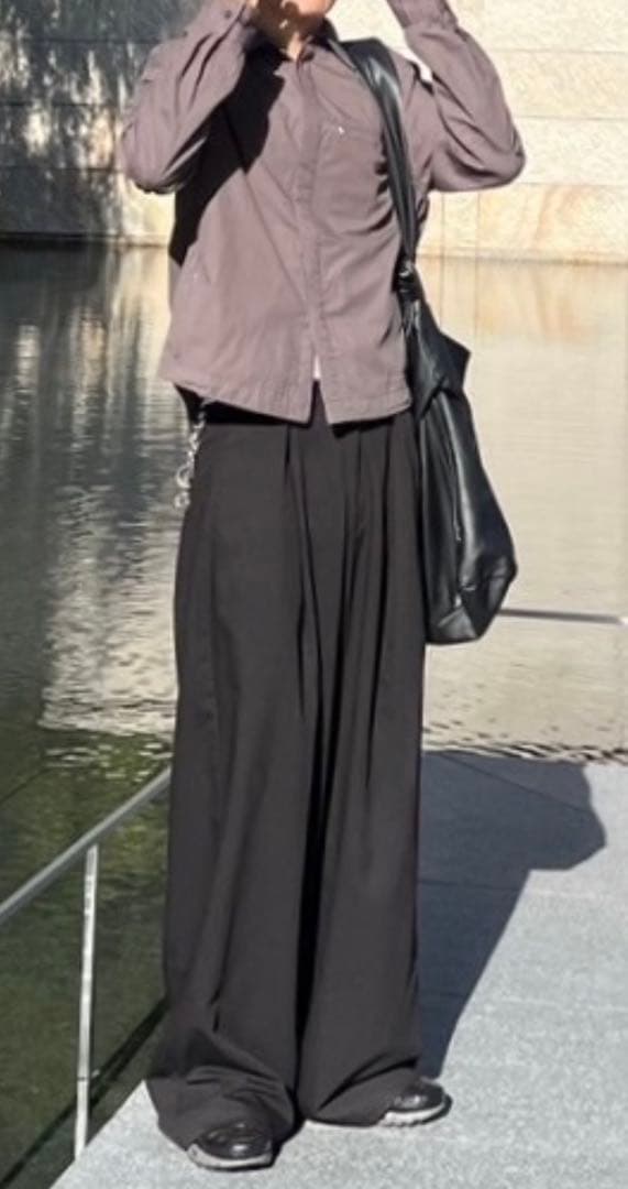 Basketcase gallery Caldwell slacks 黒