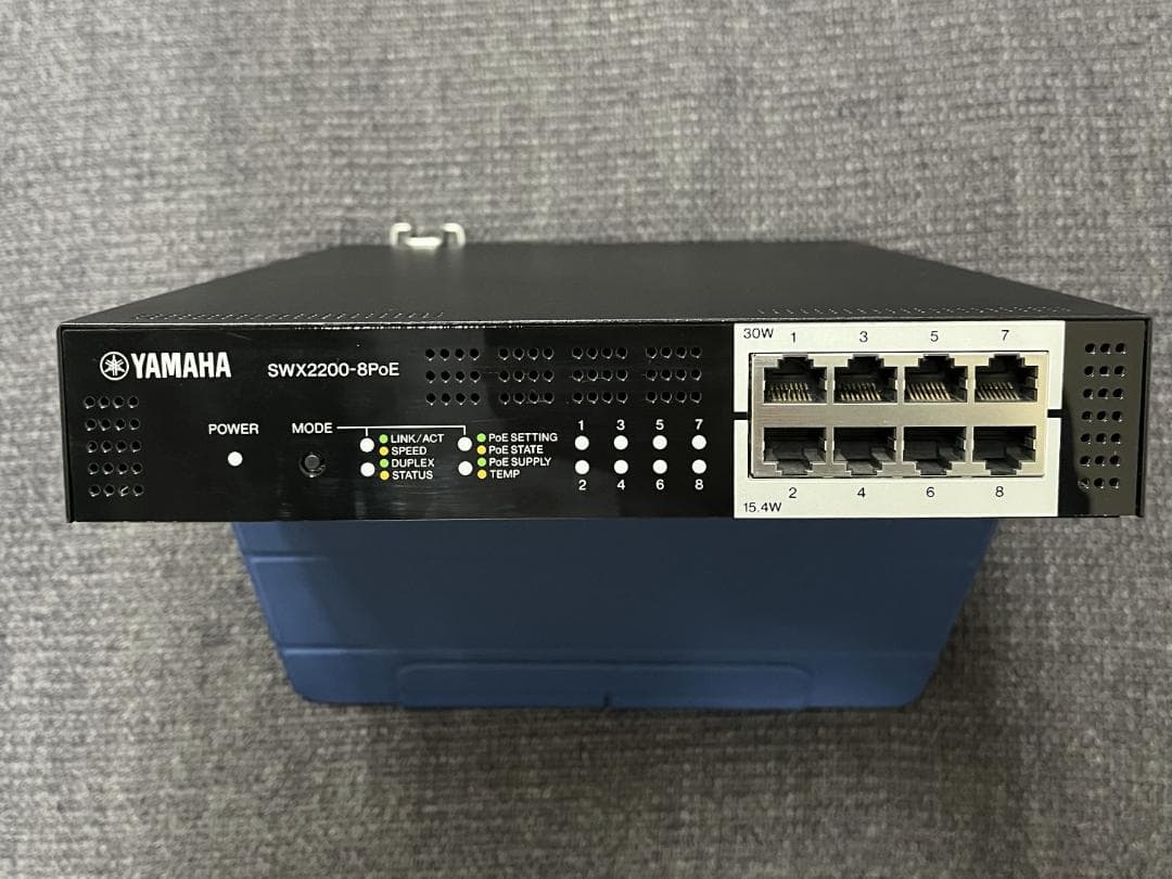 YAMAHA SWX2200-8PoE スマートL2 スイッチ 中古美品 006