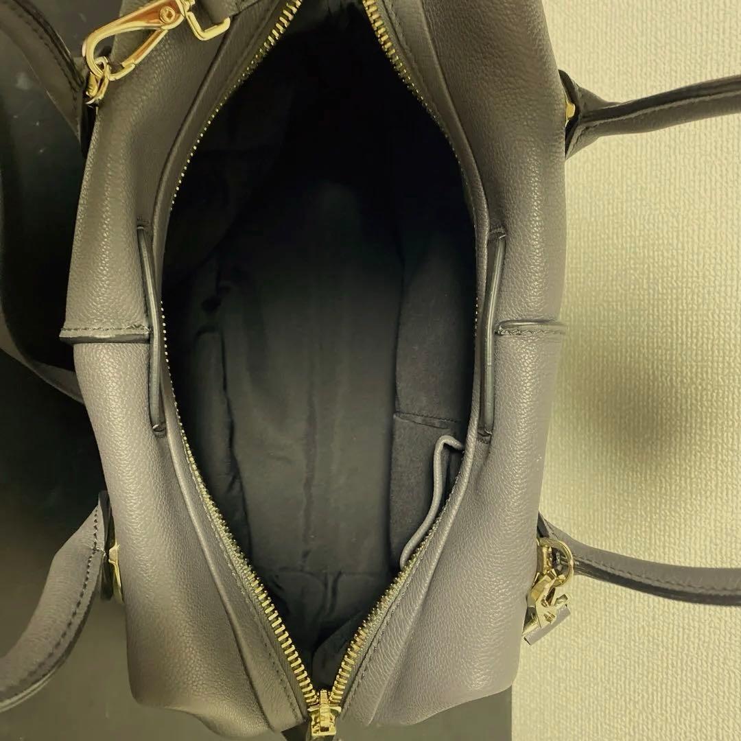 期間限定価格　美品TOD'S トッズ レザーバッグ　D Bow グレー