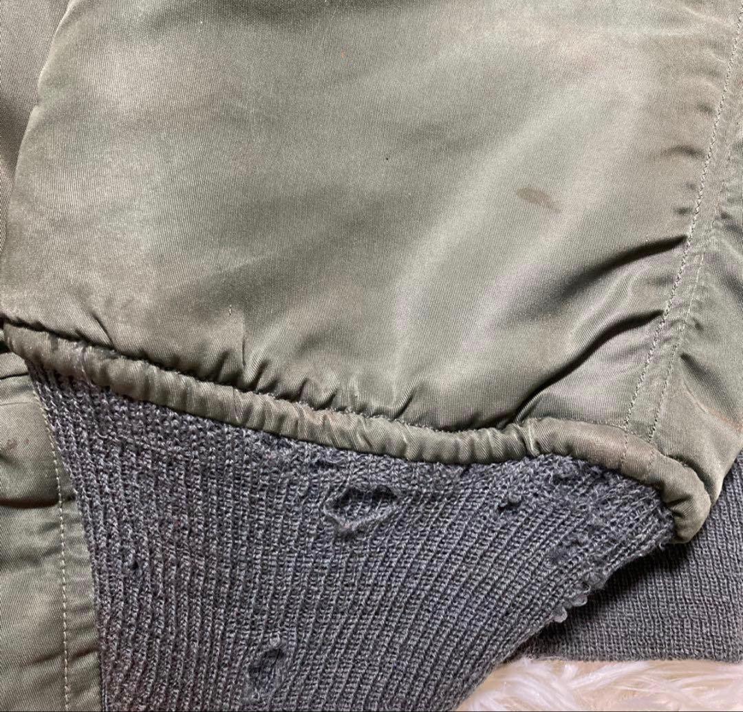 実物　希少　黒タグ　アルファインダストリーズ　N-2B 1964年度　M