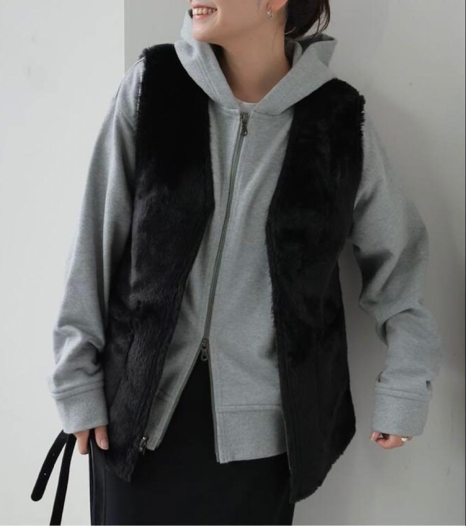 JOURNAL STANDARD フェイクムートンリバーシブルベスト