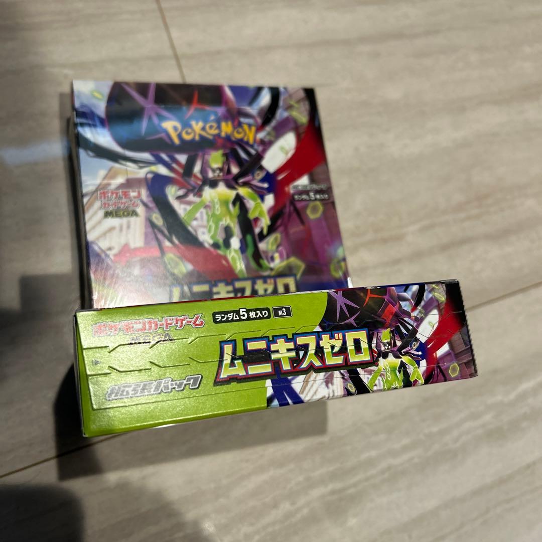 ポケモンカード ムニキスゼロ Box シュリンクあり（1/2）