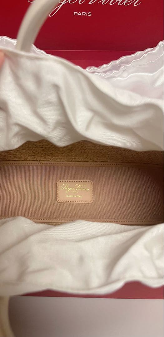 Roger Vivier ヴィヴスケートラフィア ショッピング バッグ