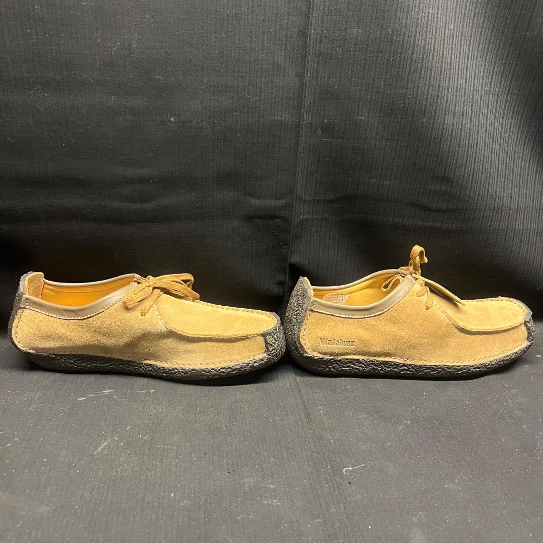 〇T上1042 未使用 クラークス ワラビー ナタリー 25.5 スエード