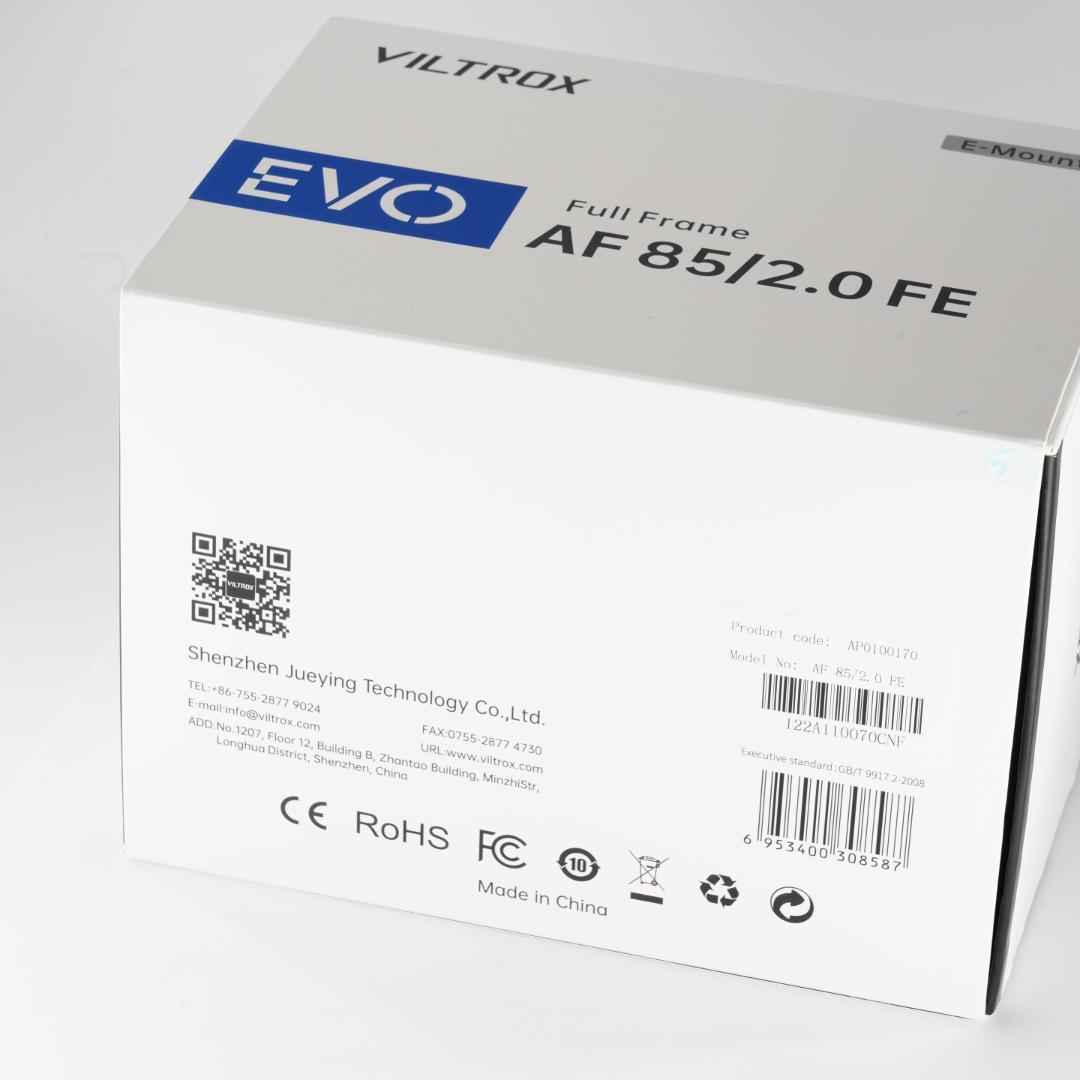 【新品未開封】VIltrox AF85mm F2 EVO SONY 美しいボケ