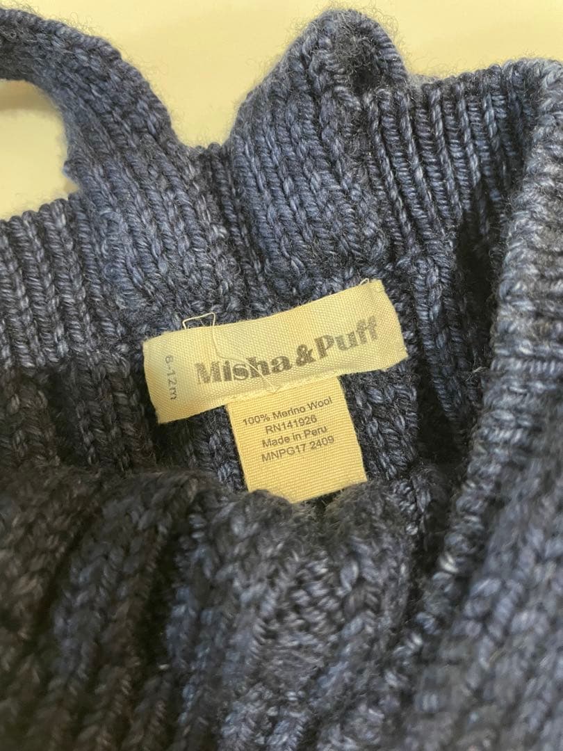 【最終値下げ】 Misha&Puff ロンギース ink 6-12m