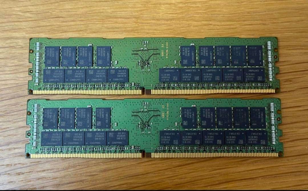 PC4-21300 32GB×2枚 合計64GB ECC Registered