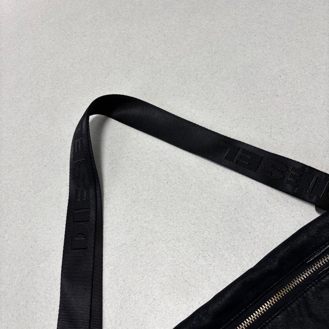 archive diesel suède like shoulder bag