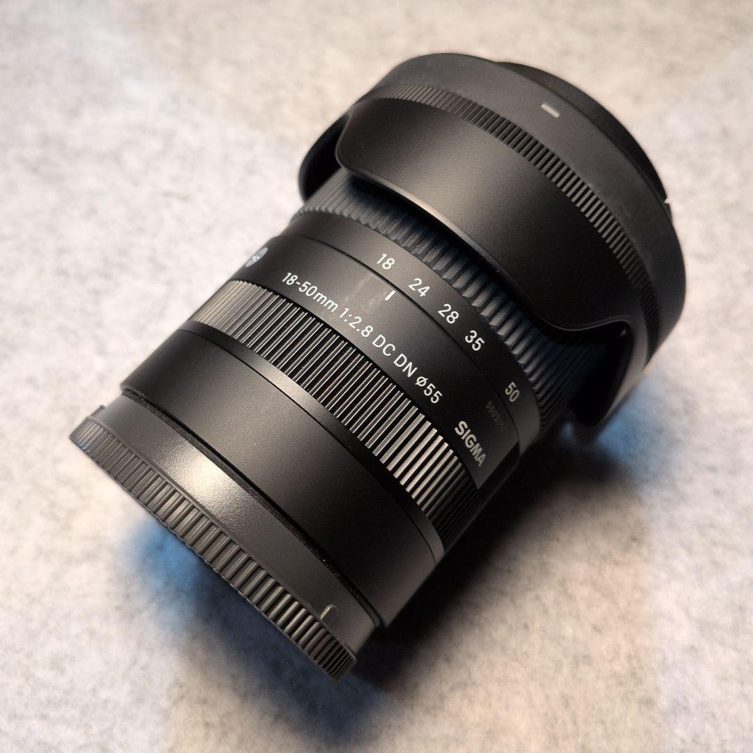 SIGMA 18-50mm f/2.8 DC DN レンズ