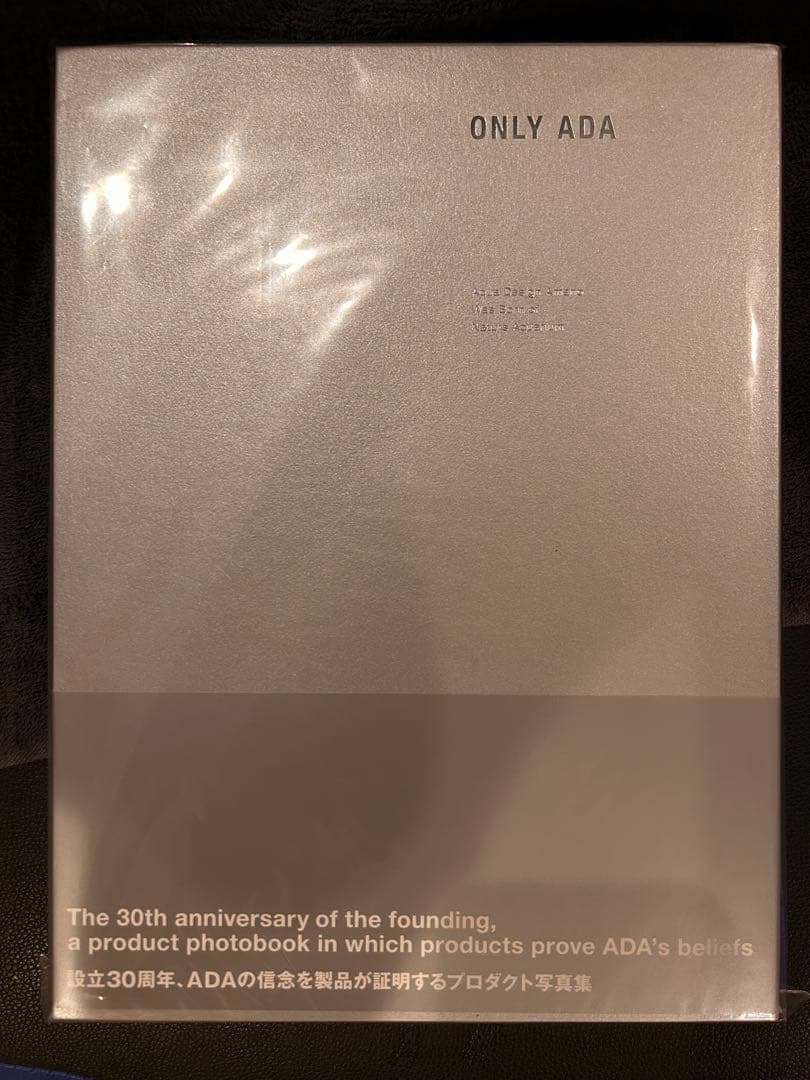 新品 ADA ONLY ADA The 30th 30周年 プロダクト写真集
