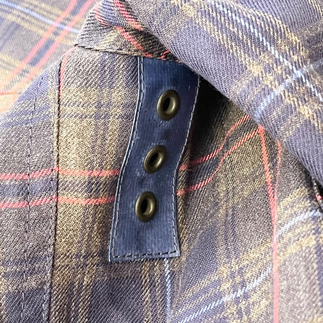 ジュンヤワタナベマン チェックハンティングジャケット S