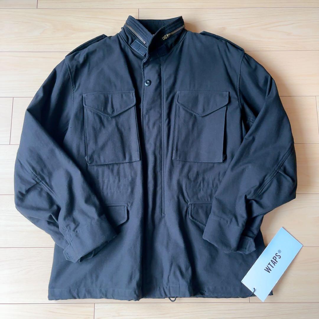 新品未使用 WTAPS ダブルタップス ミリタリージャケット Mサイズ 黒