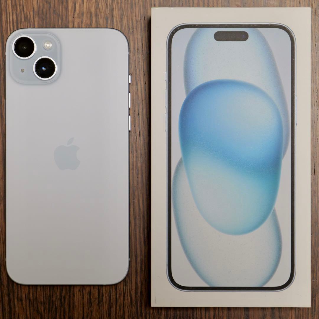 Apple iPhone 15 Plus ブルー　128GB