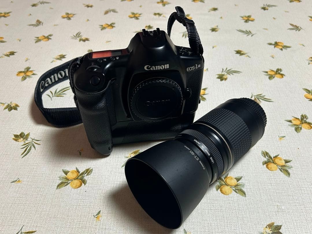 一眼レフカメラ　Canon EOS 1N 説明書、レンズ付き