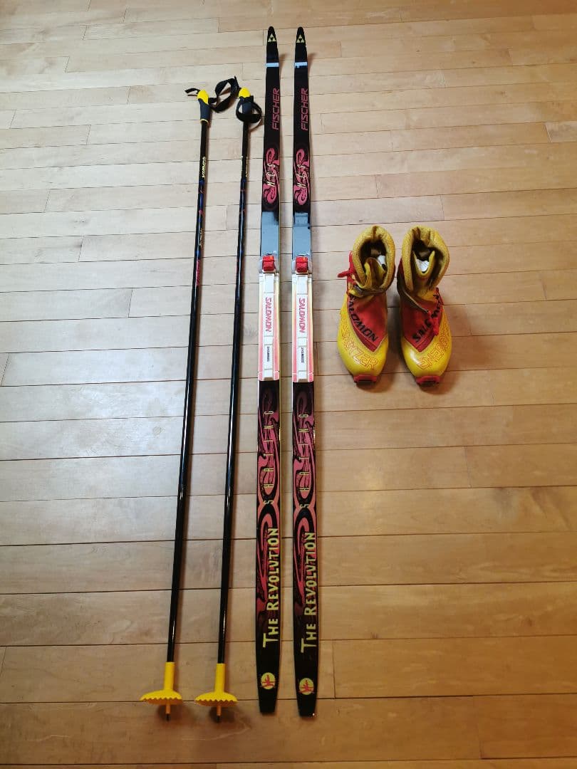 a*q様 スキー　クロスカントリー　ブーツEU42　板177cm