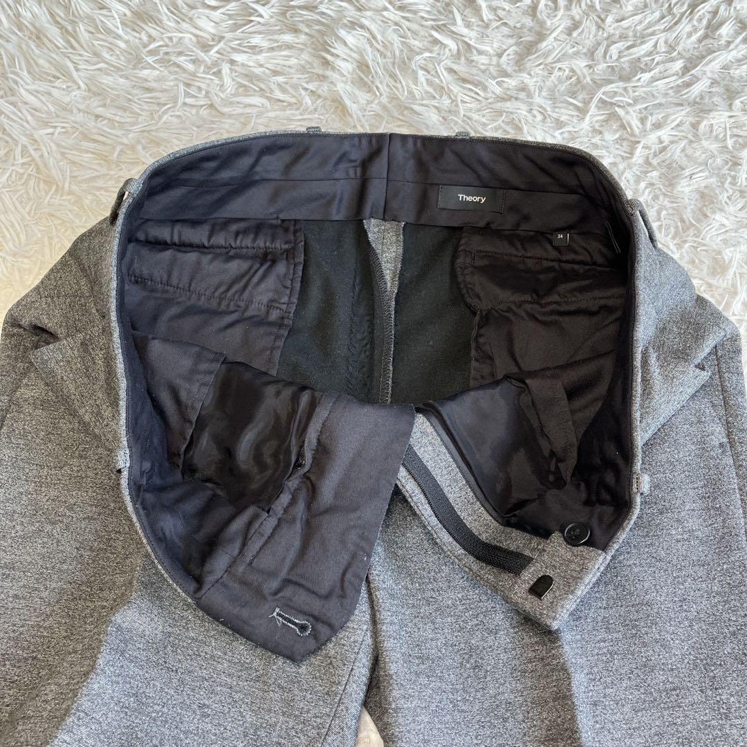 ◎極美品 セオリー 現行タグ CLINTON ジャージー生地 XL ストレッチ