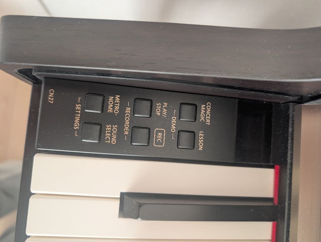 KAWAI 電子ピアノCN27R 2018年製 プレミアムローズウッド