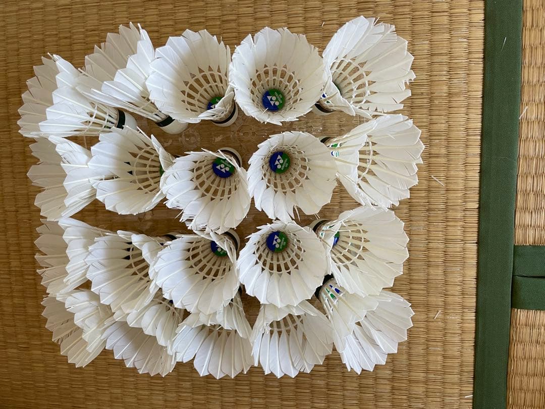 AEROSENS A500 中古バドミントンシャトル120球☆