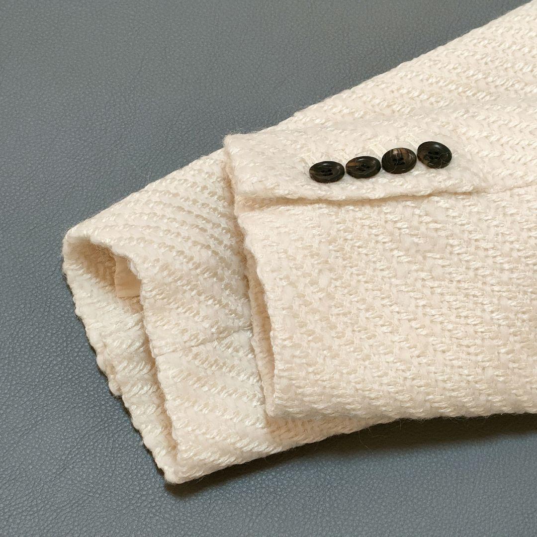 【美品】anuansアニュアンス 2024AW ツイードウールジャケットコート