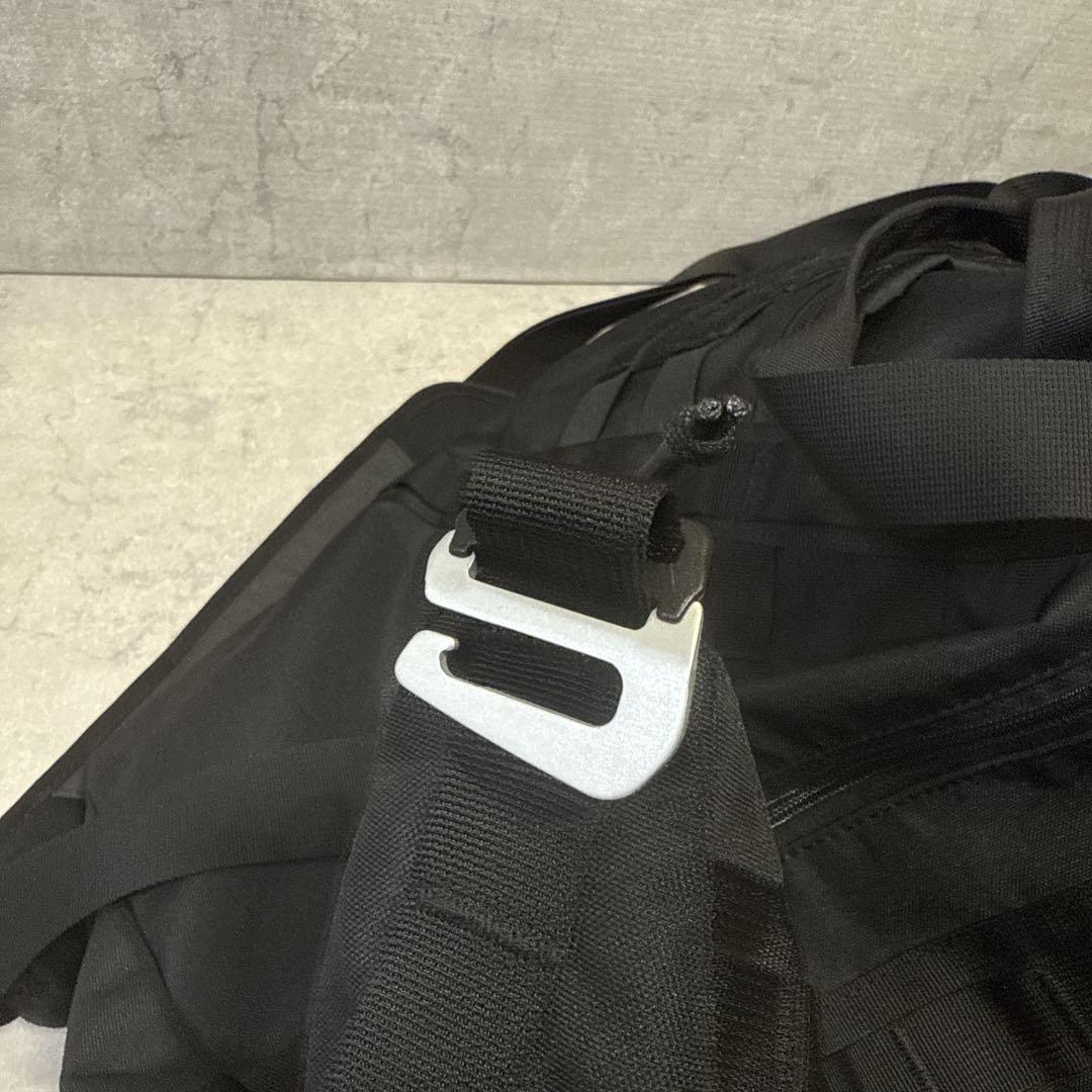 【美品】ヘリノックス フィールドダッフル 60 黒 2WAY ボストンバッグ