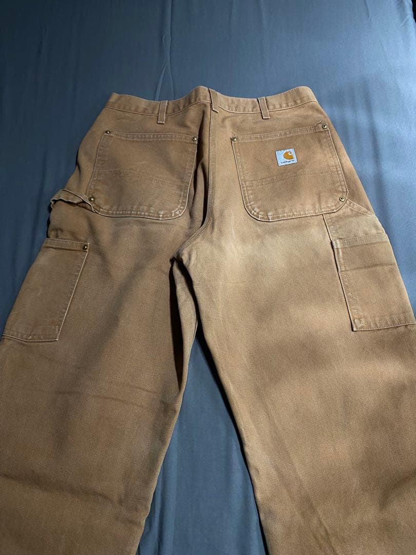 Carhartt ダブルニー　ブラウン